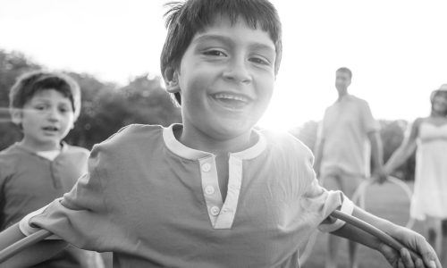 Hula Hoop Enjoying Cheerful Outdoors Leisure Concept